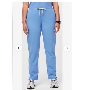 FIGS Yola Elastic Waistband Skinny Scrub Pants Medium nurse hospital workwear